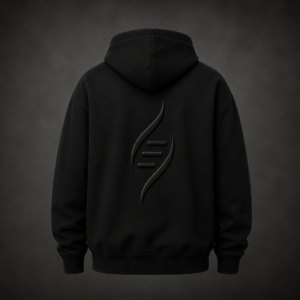 hoodie embossed logo