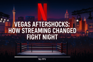 VEGAS AFTERSHOCKS: HOW NETFLIX CHANGED FIGHT NIGHT